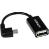 Startech 5" Micro USB To USB OTG Male/Female Host Adapter Cable