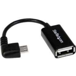 Startech 5" Micro USB To USB OTG Male/Female Host Adapter Cable
