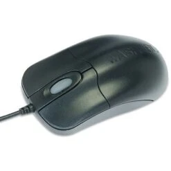 Seal Shield Silver Storm STM042 Optical Mouse, Black