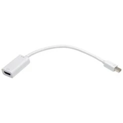 Tripp Lite 6" M/F Mini Displayport 1.2 To UHD HDMI A/V Adapter; White
