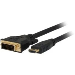 COMPREHENSIVE CABLE® Pro AV/IT 50' HDMI To DVI Male/Male Video Cable; Black