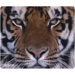 Allsop Nature's Smart Tiger Mouse Pad, Mulitcolored (30188)