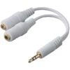 Belkin PRO Series F8V234-WHT 0.5' Stereo Audio Cable, White