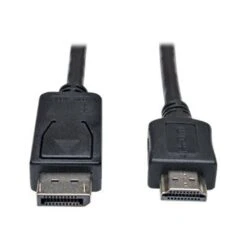 Tripp Lite P582-003 3' Displayport To HDMI In Line Passive Adapter; Black