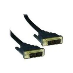 4XEM™ 15' DVI-D Single Link Male/Male Digital Video Cable; Black