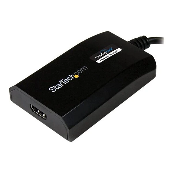 StarTech® USB 3.0 To HDMI External Multi Monitor Video Graphics Adapter For Mac & PC; Black