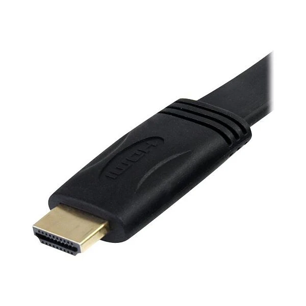 StarTech® 25' Flat High Speed Male/Male HDMI Cable With Ethernet