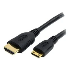 StarTech 6' HDMI Male To Mini HDMI Male Cable, Black