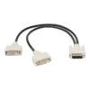 Tripp Lite P564-001 1' Dual Link DVI-D To 2 DVI-D Male/Female Splitter Cable; Black