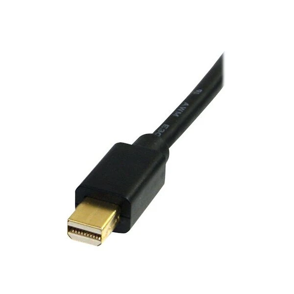 StarTech® 6' Mini DisplayPort To VGA Male/Male Video Cable; Black