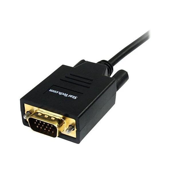 StarTech® 6' Mini DisplayPort To VGA Male/Male Video Cable; Black - Image 2
