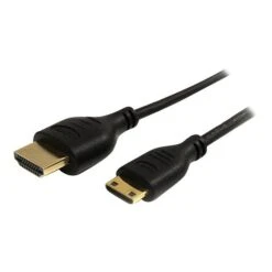 StarTech® 6' Slim High Speed HDMI To Mini HDMI Male/Male HDMI Cable With Ethernet