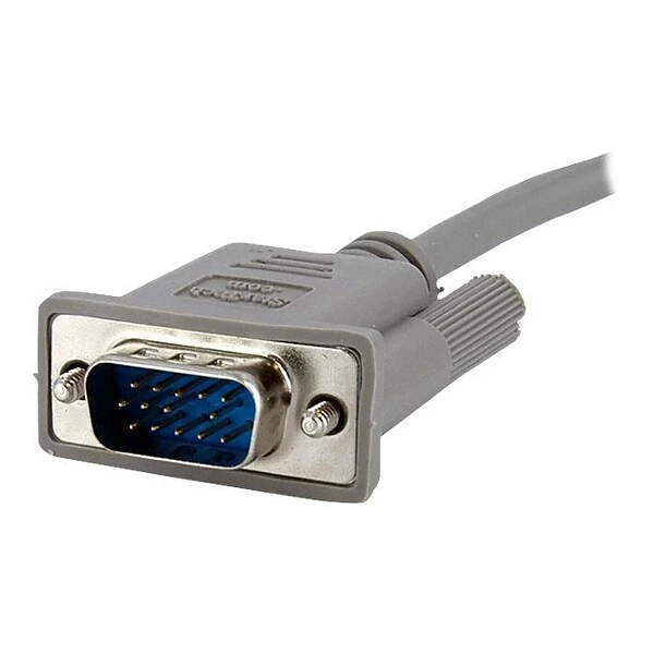 StarTech® 10' HD15 Male/Male VGA Monitor Cable; Gray - Image 2