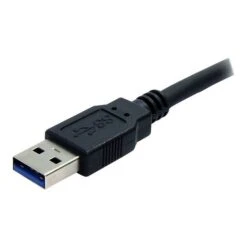 StarTech® 6' Superspeed USB 3.0 Type A Male To Type A Male Cable; Black