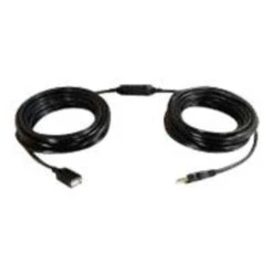 C2G® 25' USB Type A Male To Female Active Extension Cable; Black