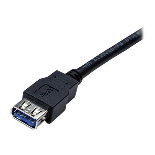 StarTech® 6' Superspeed USB 3.0 Type A Male To Type A Female Extension Cable; Black - Image 3