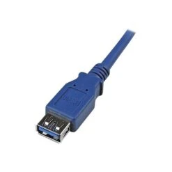 StarTech® 6' Superspeed USB 3.0 Type A Male To Type A Female Extension Cable; Blue