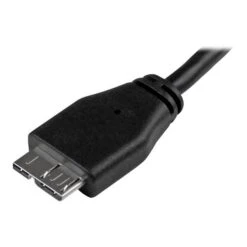 StarTech® 6" Type A Male To Type B Male Slim Micro USB 3.0 Cable; Black