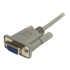 StarTech® 25' DB9 Null Modem Data Transfer Cable; Gray