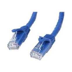 StarTech N6PATCH50BL Cat6 Patch Cable With Snagless RJ45 Connectors; 50ft, Blue