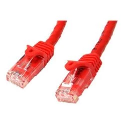 StarTech® 50' Cat 6 Snagless RJ-45 Male/Male Patch Cable; Red