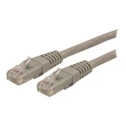 StarTech® 15' Cat 6 Molded RJ-45 Male/Male Patch Cable; Gray