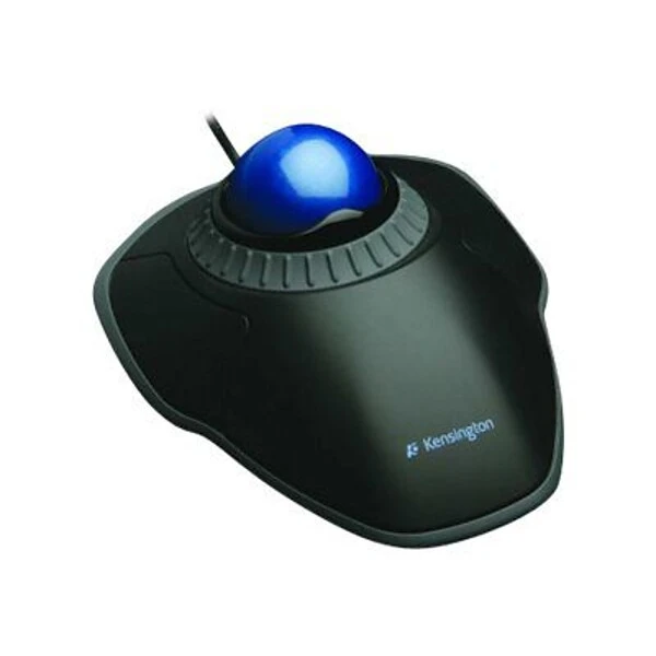 Kensington Orbit K72337US Optical Trackball Mouse, Black