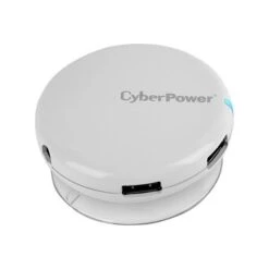 Cyberpower® USB 3.0 Micro B To Type A 4-Port Superspeed Hub; White