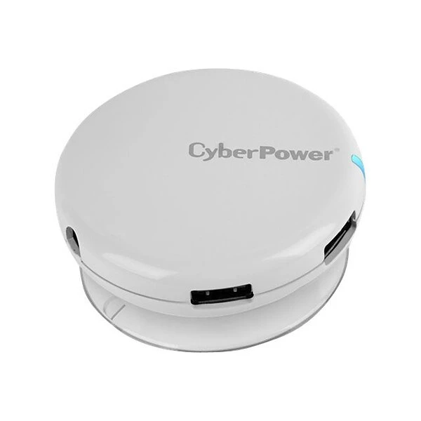 Cyberpower® USB 3.0 Micro B To Type A 4-Port Superspeed Hub; White