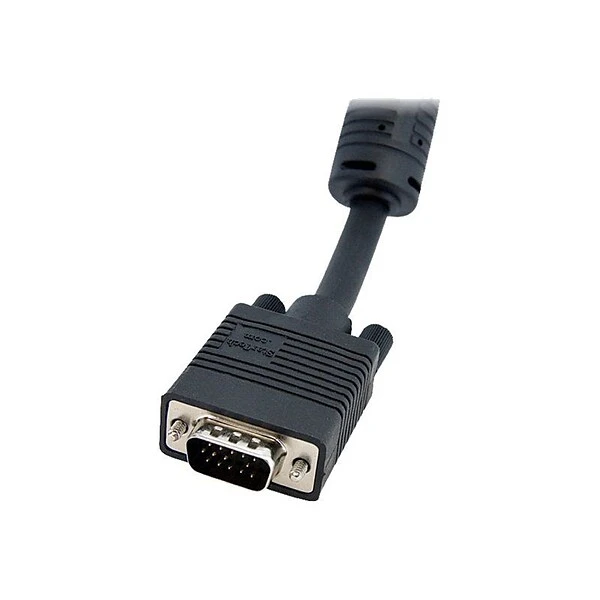 StarTech® 6' Coax High Resolution HD15 Male/Female VGA Monitor Extension Cable - Image 2