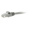C2G ® 22013 15' RJ-45 Male/Male Cat5e Snagless Unshielded Ethernet Network Patch Cable; Gray