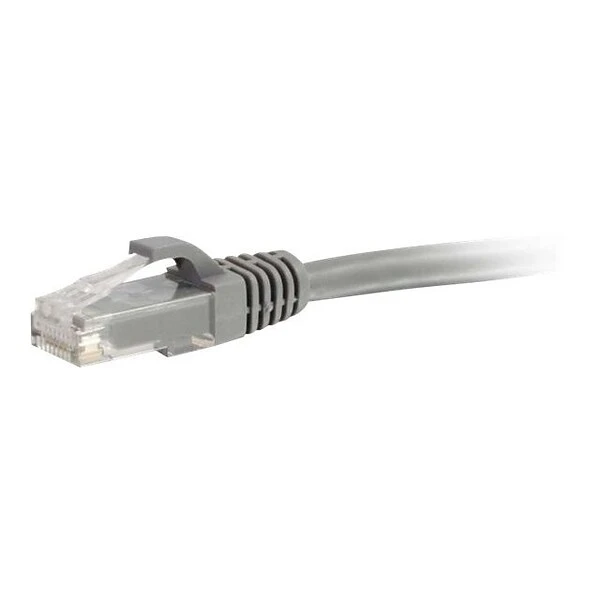 C2G ® 22013 15' RJ-45 Male/Male Cat5e Snagless Unshielded Ethernet Network Patch Cable; Gray