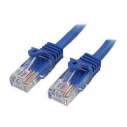 StarTech RJ45PATCH5 5ft Cat5e Blue Snagless RJ45 UTP Cat 5e Patch Cable