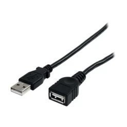 StarTech USBEXTAA6IN 6" USB 2.0 Extension Adapter Cable A To A; M/F