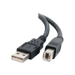 C2G ® 3.3' Type-A USB/Type-B USB Male/Male Data Transfer Cable; Black (28101)
