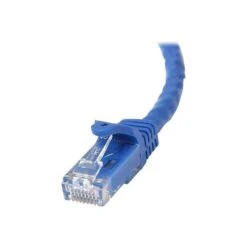 StarTech N6PATCH10BL Cat6 Patch Cable With Snagless RJ45 Connectors; 10ft, Blue