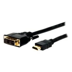 Comprehensive® Standard Series 3' HDMI To DVI Male/Male Cable; Black