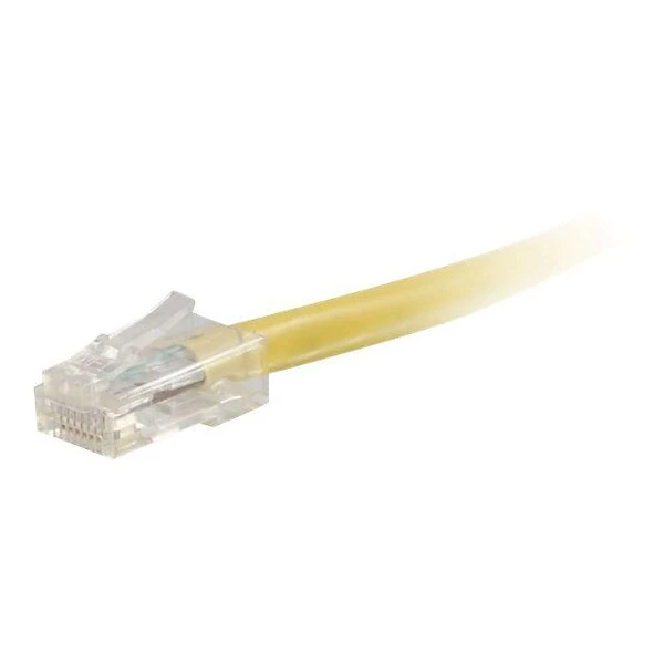 C2G ® 4178 10'L RJ-45 Male/Male Cat6 Non-Booted Unshielded Ethernet Network Patch Cable, Yellow