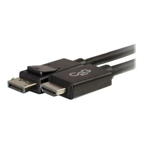 C2G® 54327 10' DisplayPort To HDMI Male/Male Adapter Cable; Black