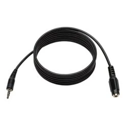 Tripp Lite P318-006-MF 6' 3.5 Mm Mini Stereo Audio Headset Extension Cable; Black