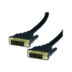 4XEM™ 10' Single Link DVI-D Male/Male Digital Video Cable, Black