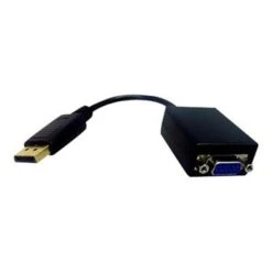 COMPREHENSIVE CABLE® DP2VGAF 8" DisplayPort To VGA Male/Female Adapter Cable