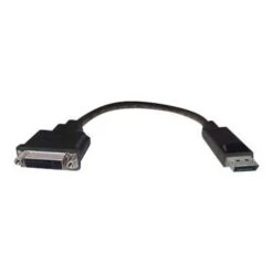 COMPREHENSIVE CABLE® DP2DVIF 8" DisplayPort To DVI Male/Female Adapter Cable