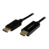 StarTech 3.28' DisplayPort To HDMI Passive Converter Cable, Black