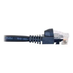 C2G 22011 15' Black RJ-45 Male/Male Cat5e Snagless Unshielded Network Patch Cable For Network Adapters/Hubs