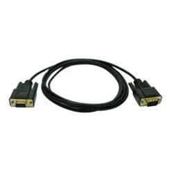 Tripp Lite P454-006 6' DB9 Male/Female Null Modem Serial Cable; Black
