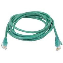 Belkin A3L980-100-GRNS 100' RJ-45 Male/Male Cat6 Snagless Patch Cable; Green