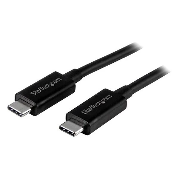 StarTech 3.3' USB 3.1 C Male To Male Cable, Black (USB31CC1M)