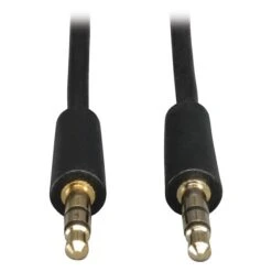 Tripp Lite P312-003 3' Stereo Jack Cable, Black