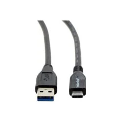 VisionTek® 900826 10 Gbps USB-A To USB-C Male To Male Data Transfer Cable; 1 M
